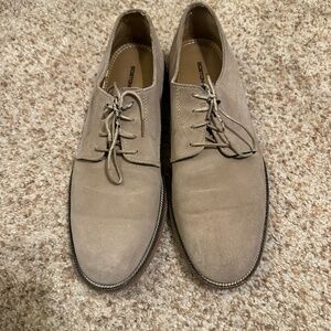 Bostonian Mens Tan Suede Shoes, Size 10.5